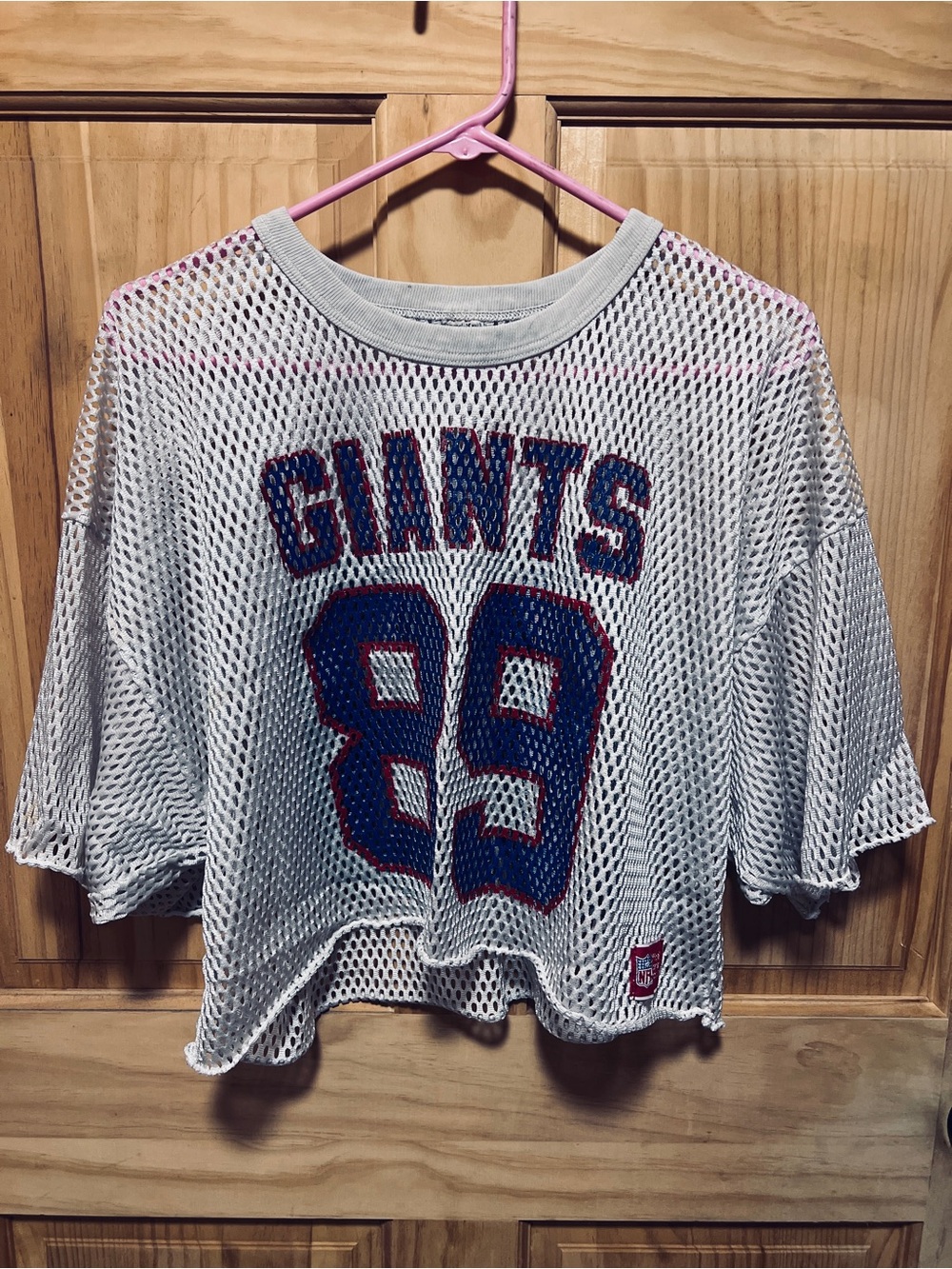 Sand Knit, NFL Officially Licensed Product Mesh Giants 89